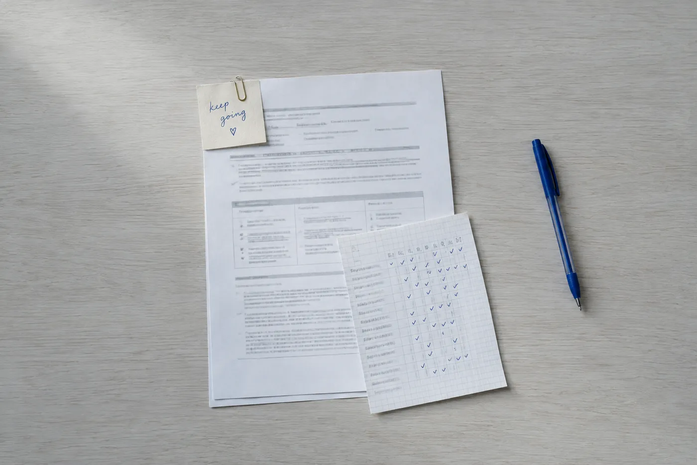 A student's IEP document flanked by a daily progress log and a parent note, representing special education collaboration.